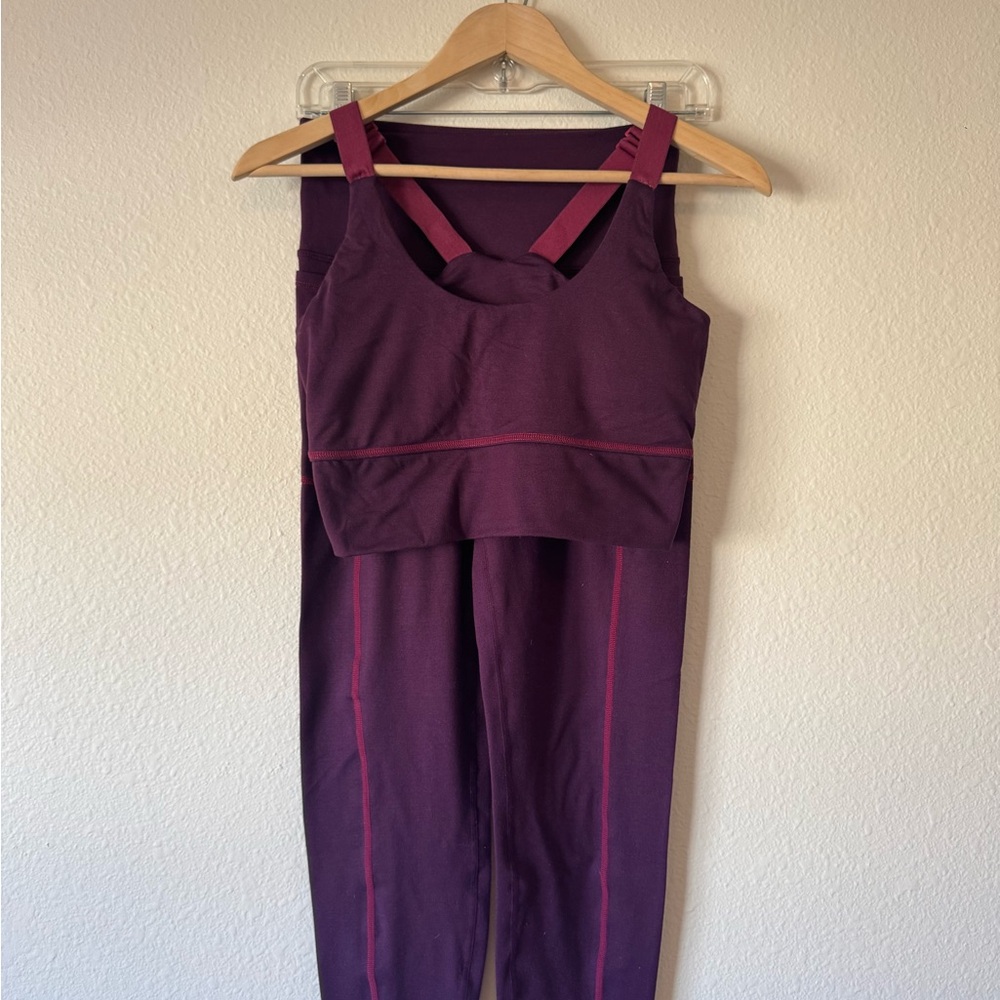 Active Booty Leggings and Bra Set